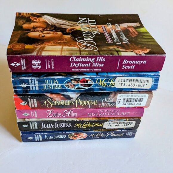 Harlequin Historical Regency Romance Set of 6 Paperback Small various authors - Picture 2 of 6